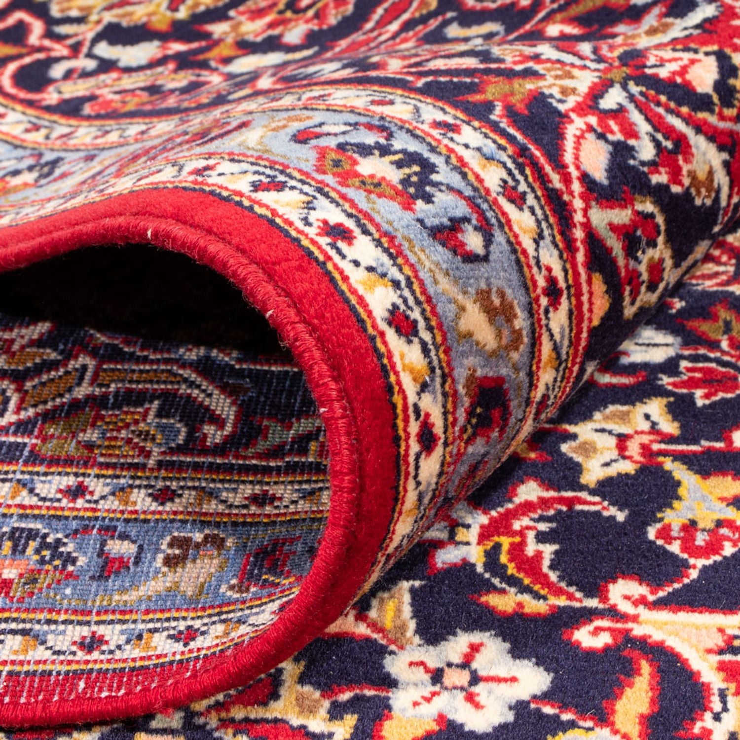 Alfombra persa - Keshan - 320 x 214 cm - rojo