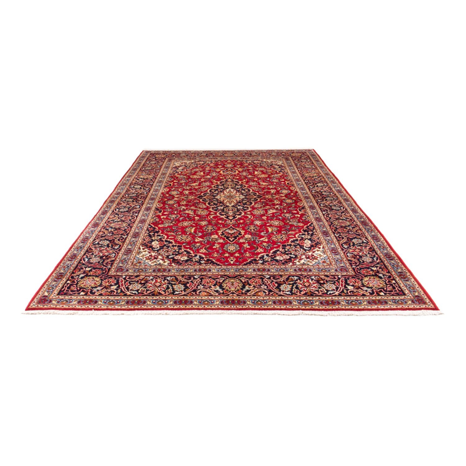 Alfombra persa - Keshan - 320 x 214 cm - rojo