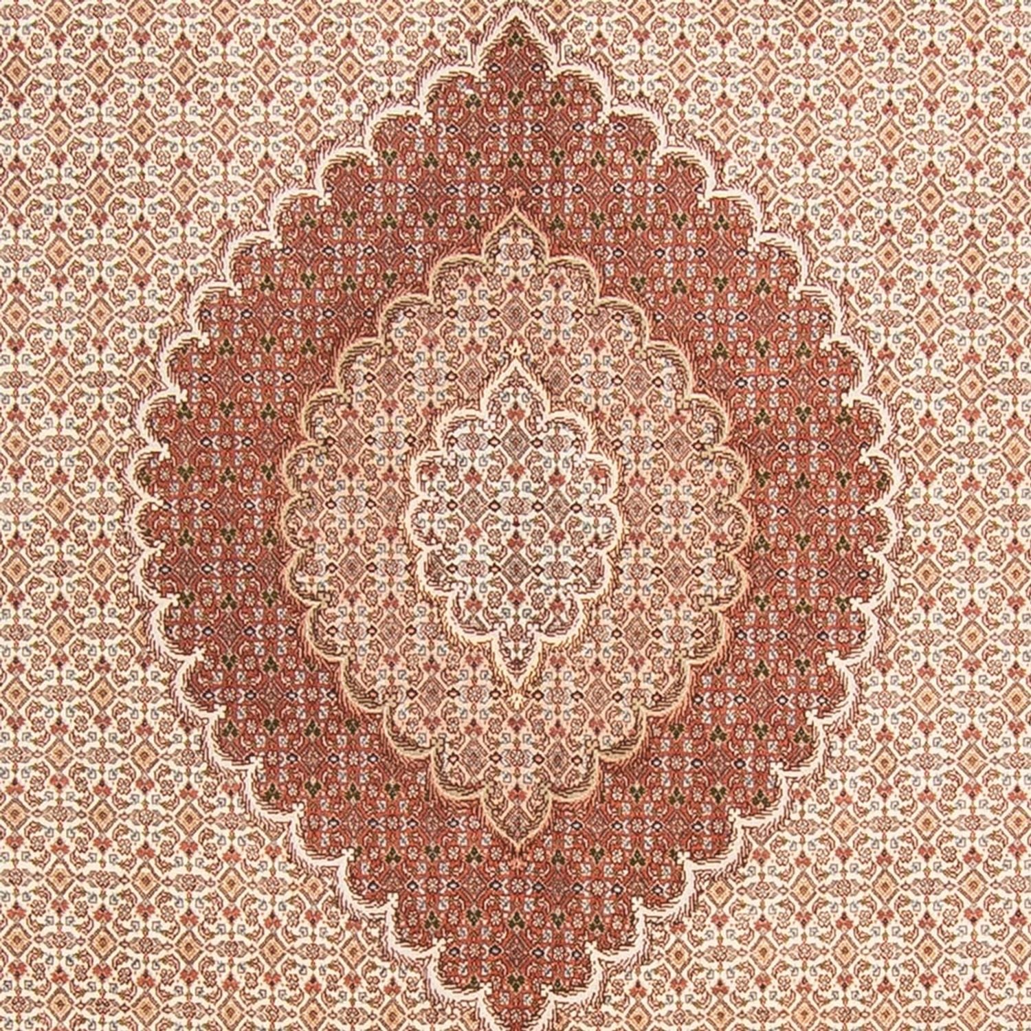 Alfombra Persa - Tabriz - Real - 311 x 208 cm - beige
