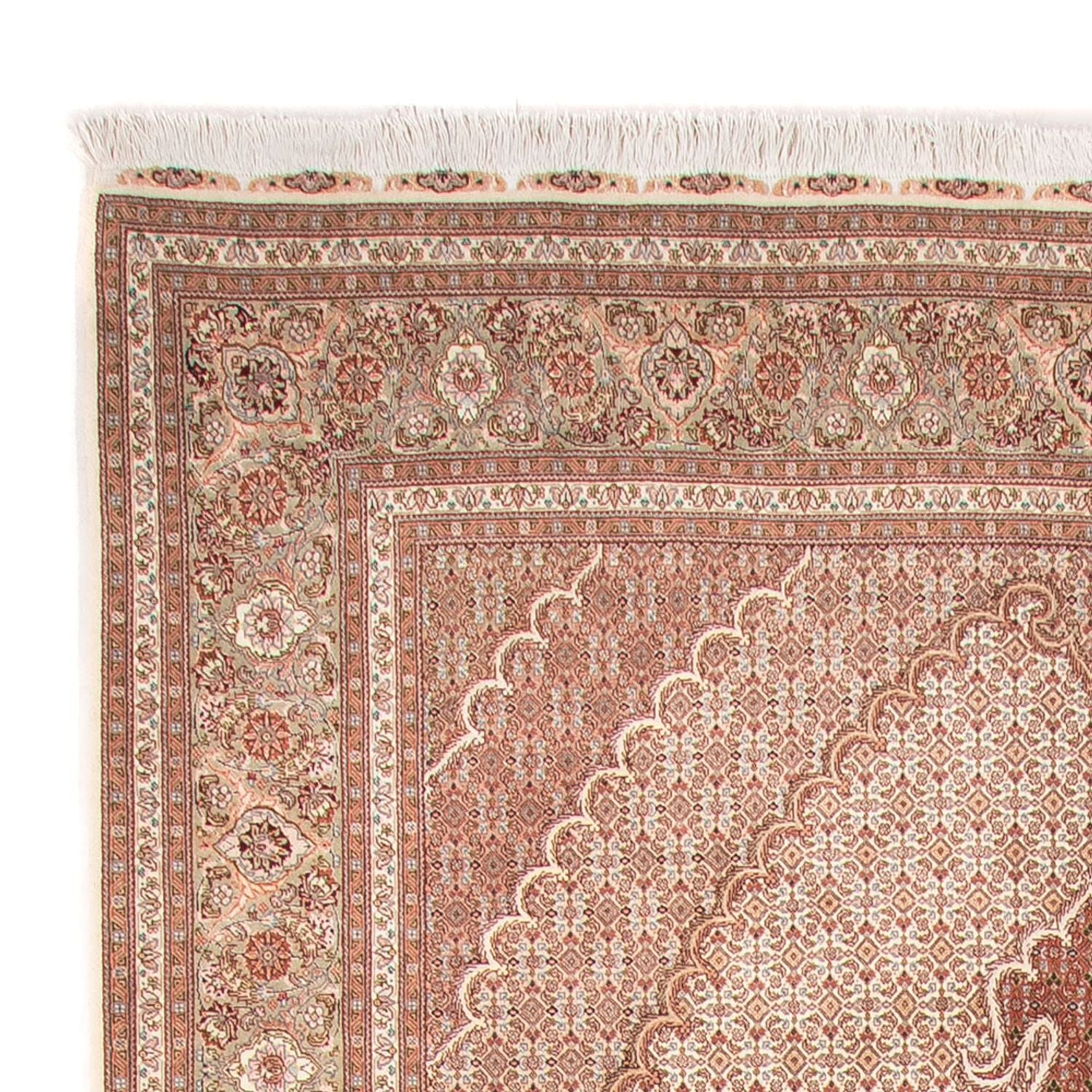 Alfombra Persa - Tabriz - Real - 311 x 208 cm - beige
