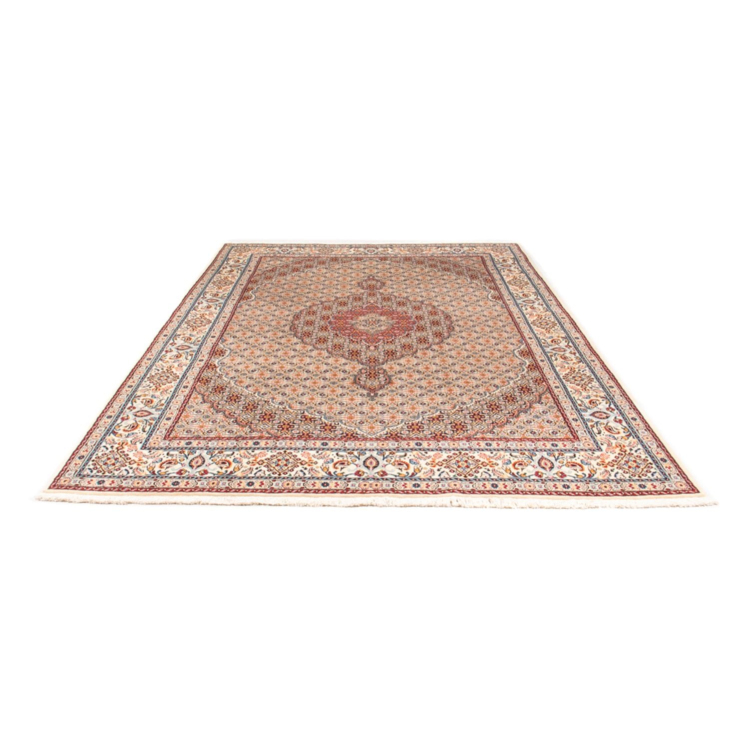 Alfombra persa - Clásica - 296 x 198 cm - beige
