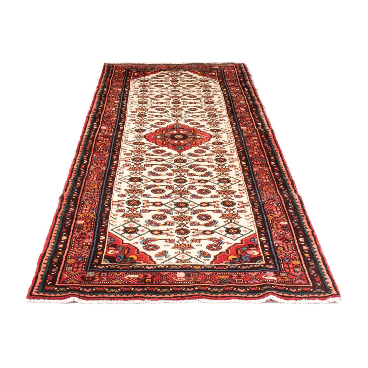 Alfombra de pasillo Alfombra persa - Nómada - 305 x 103 cm - beige