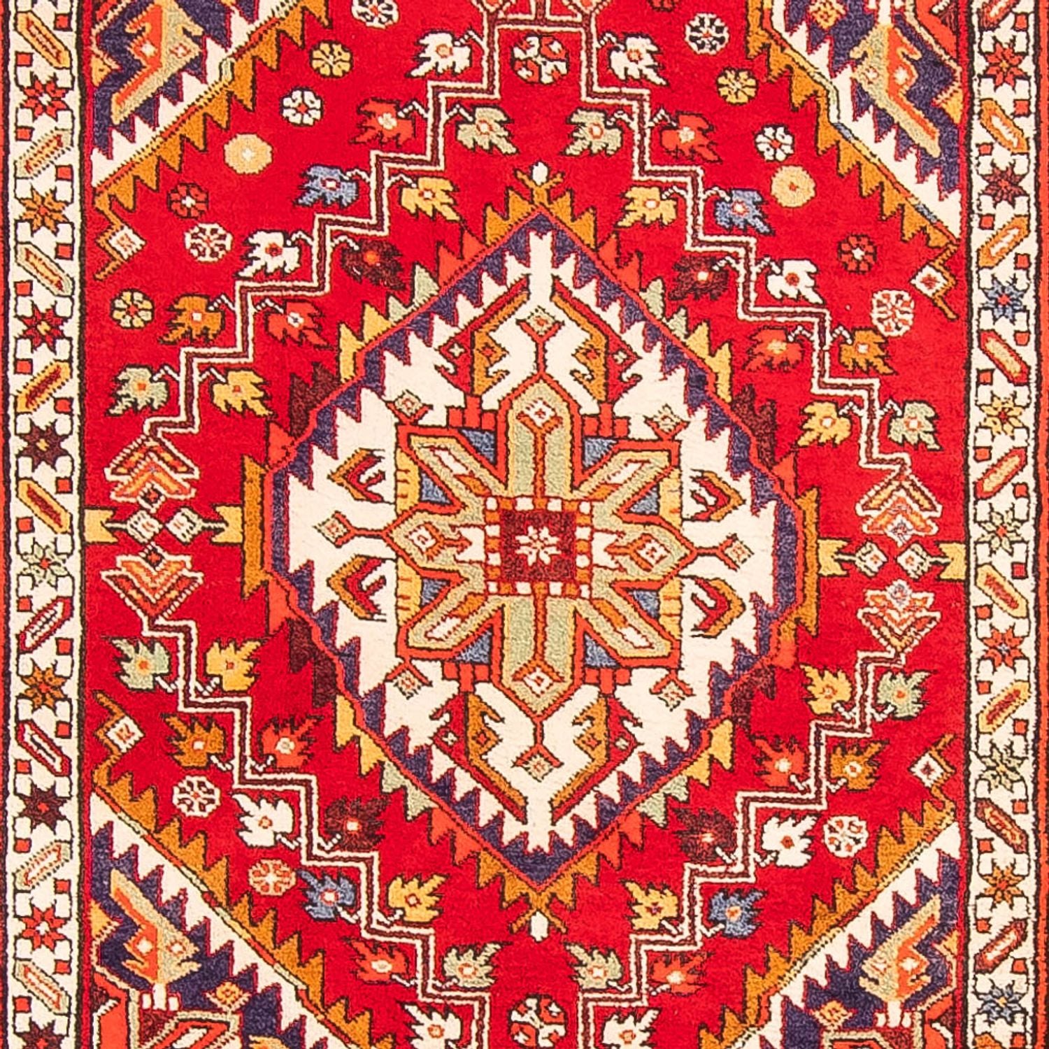 Alfombra persa - Nómada - 307 x 122 cm - rojo