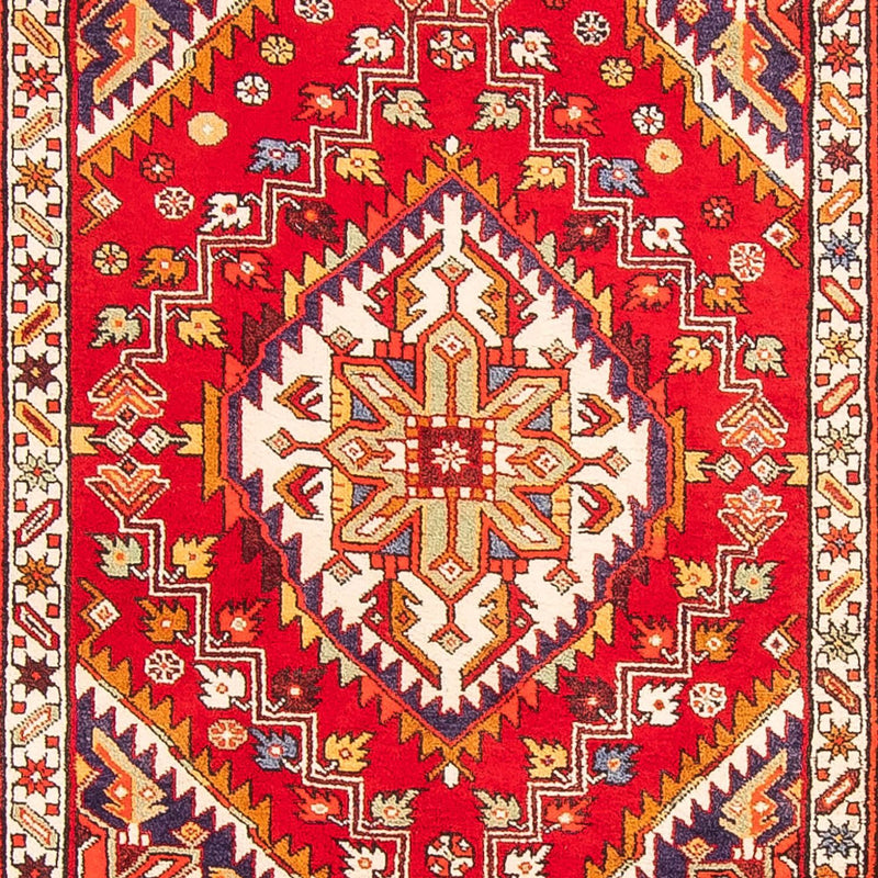Alfombra persa - Nómada - 307 x 122 cm - rojo
