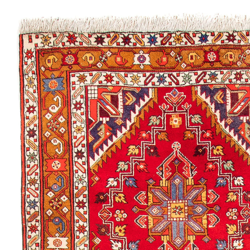 Alfombra persa - Nómada - 307 x 122 cm - rojo