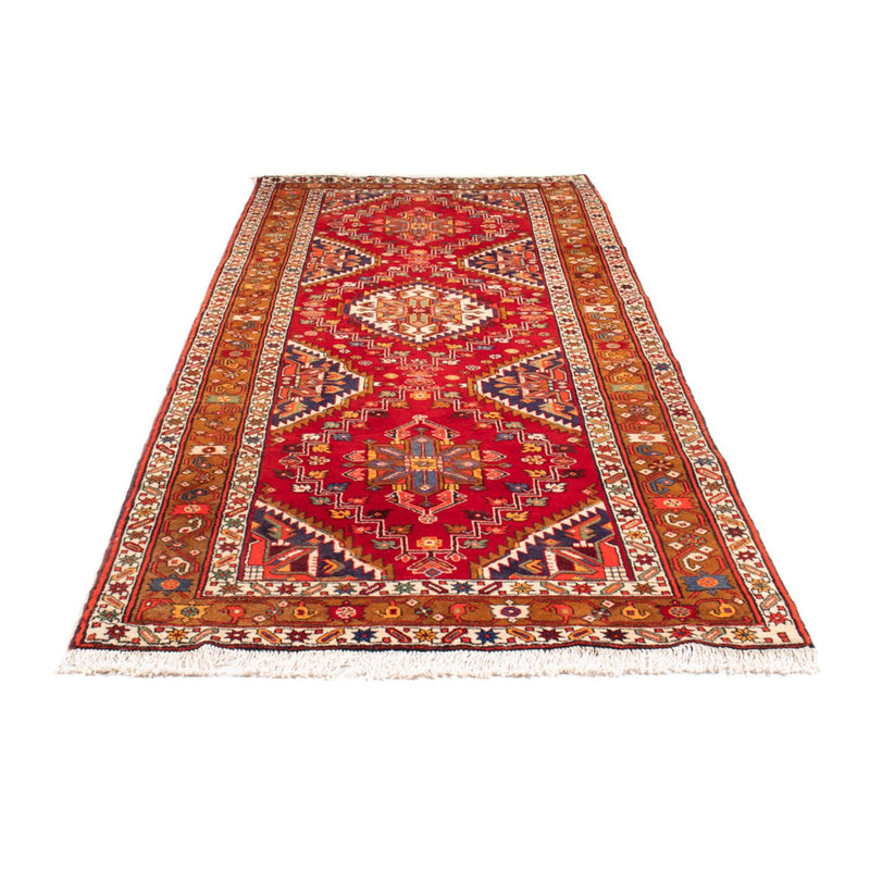 Alfombra persa - Nómada - 307 x 122 cm - rojo