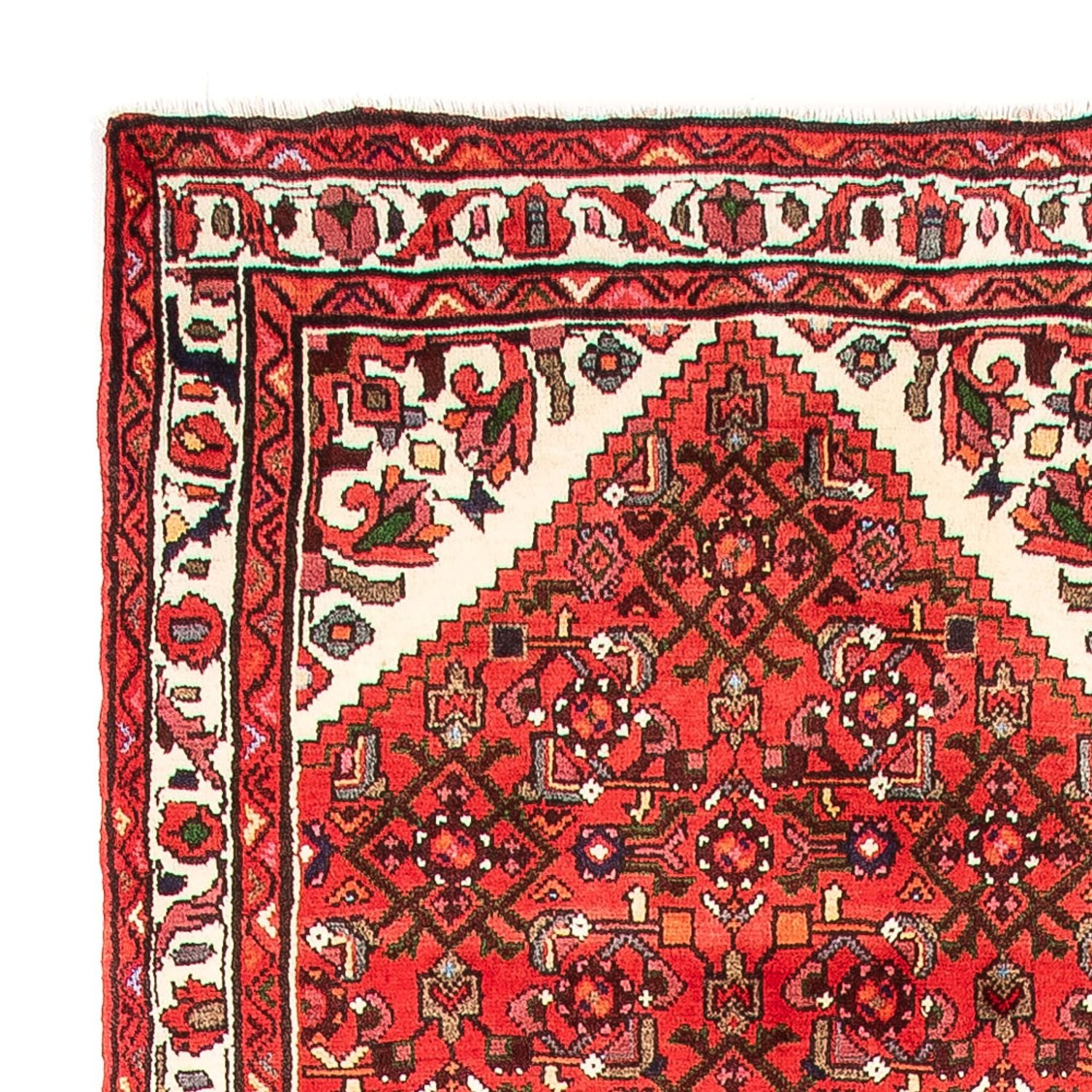Alfombra de pasillo Alfombra persa - Nómada - 324 x 98 cm - rojo