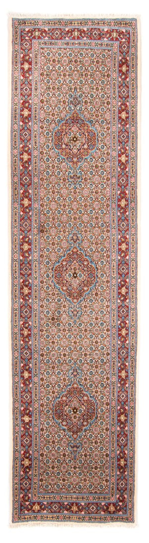 Alfombra de pasillo Alfombra persa - Clásica - 342 x 77 cm - beige