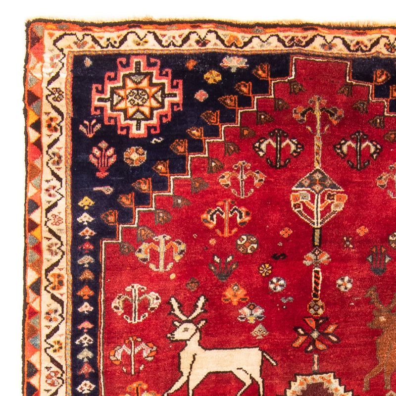 Alfombra persa - Nómada - 174 x 115 cm - rojo