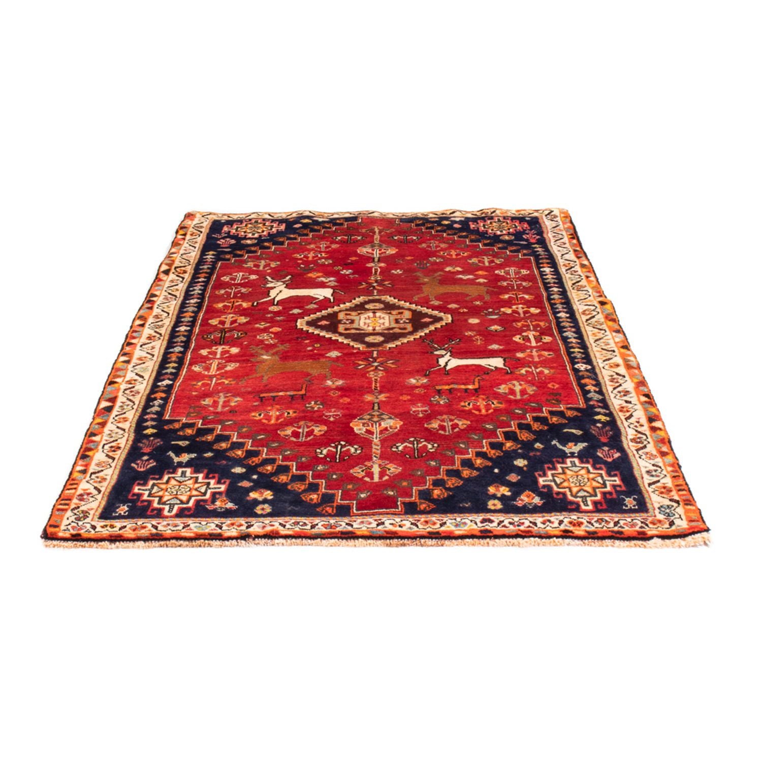 Alfombra persa - Nómada - 174 x 115 cm - rojo
