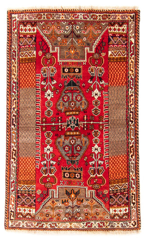 Alfombra persa - Nómada - 165 x 100 cm - rojo