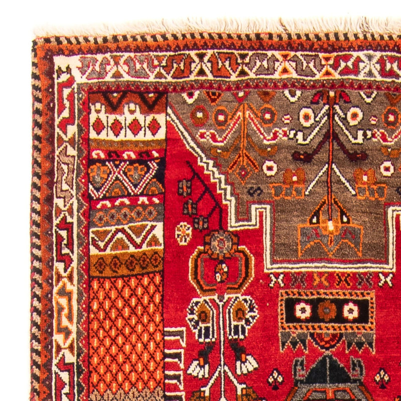 Alfombra persa - Nómada - 165 x 100 cm - rojo