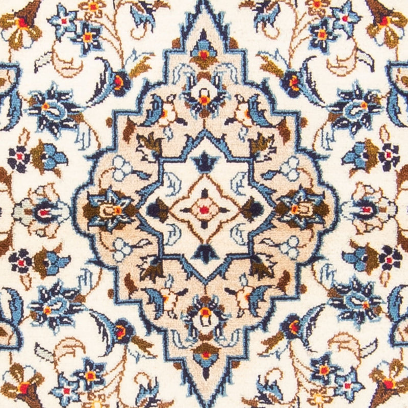 Alfombra persa - Keshan - 154 x 96 cm - beige