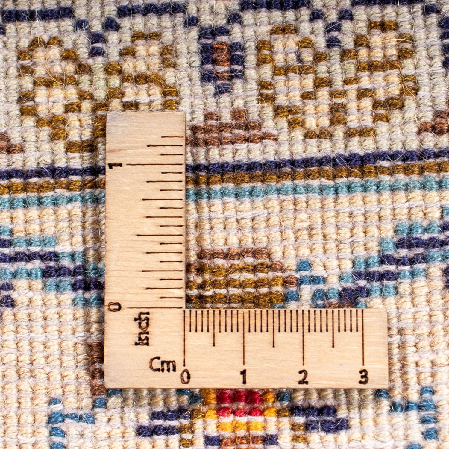 Alfombra persa - Keshan - 154 x 96 cm - beige