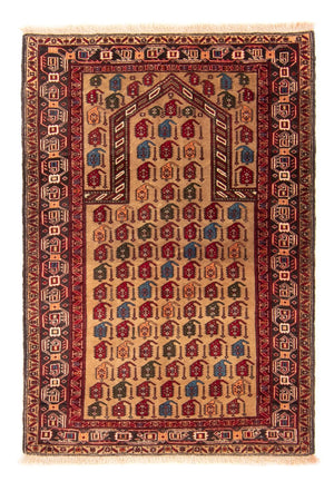 Alfombra persa - Clásica - 145 x 100 cm - multicolor