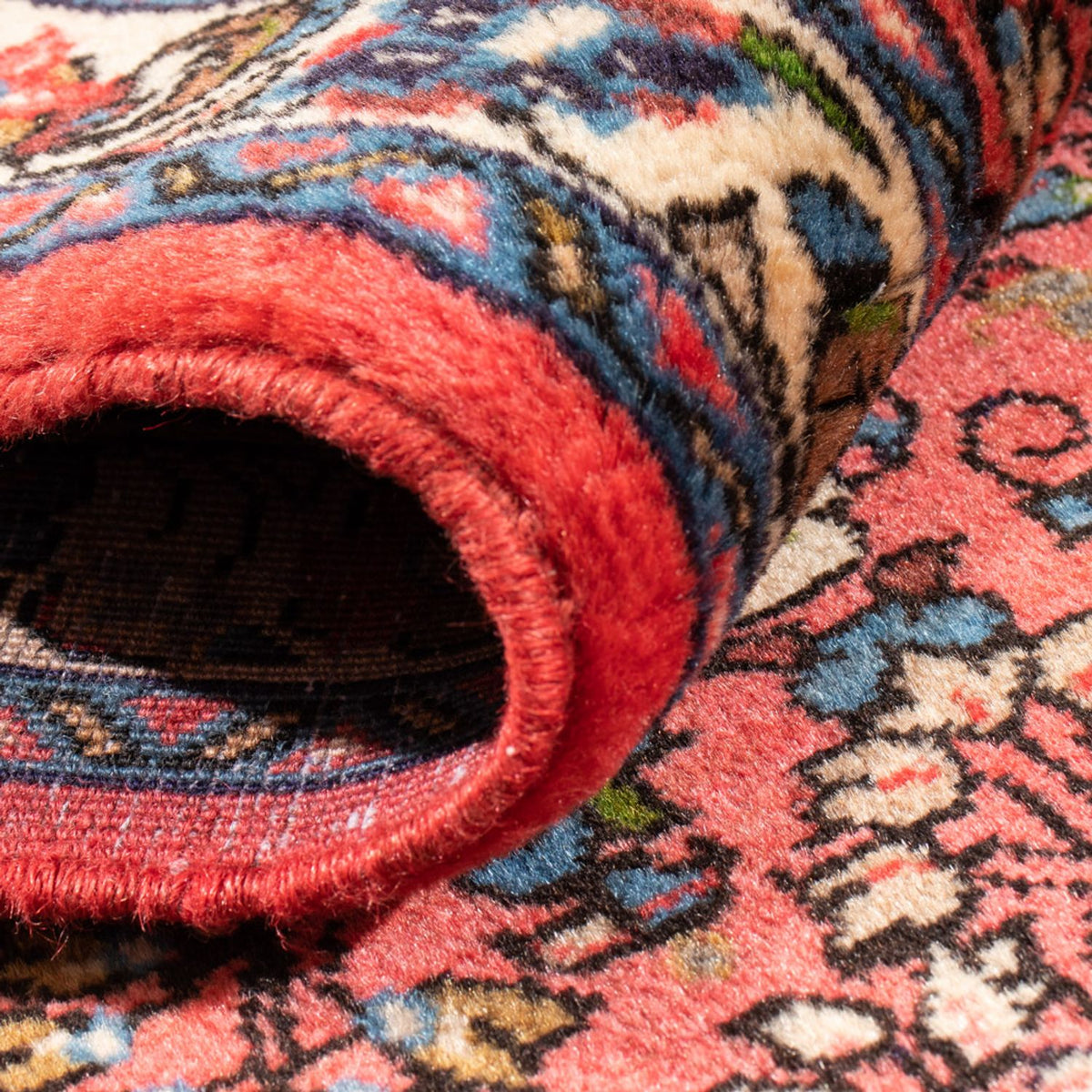 Alfombra persa - Clásica - 148 x 69 cm - rojo