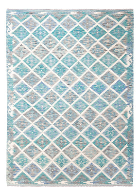 Alfombra Kelim - Tendencia - 241 x 183 cm - multicolor