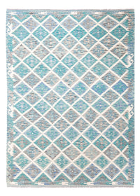 Alfombra Kelim - Tendencia - 241 x 183 cm - multicolor