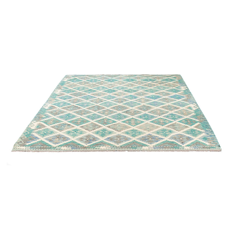 Alfombra Kelim - Tendencia - 241 x 183 cm - multicolor
