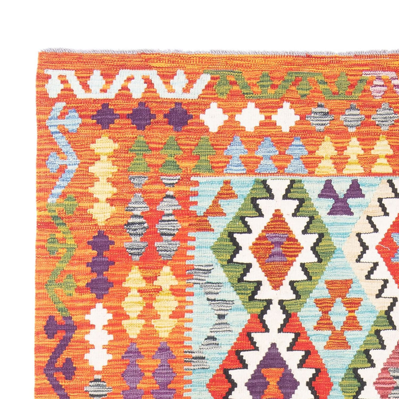 Kilim Maimana Alfombra 247x176cm - Alfombra de lana