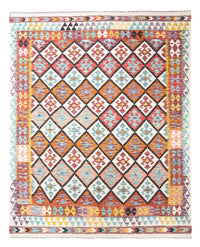 Alfombra Kelim - Splash - 239 x 200 cm - multicolor