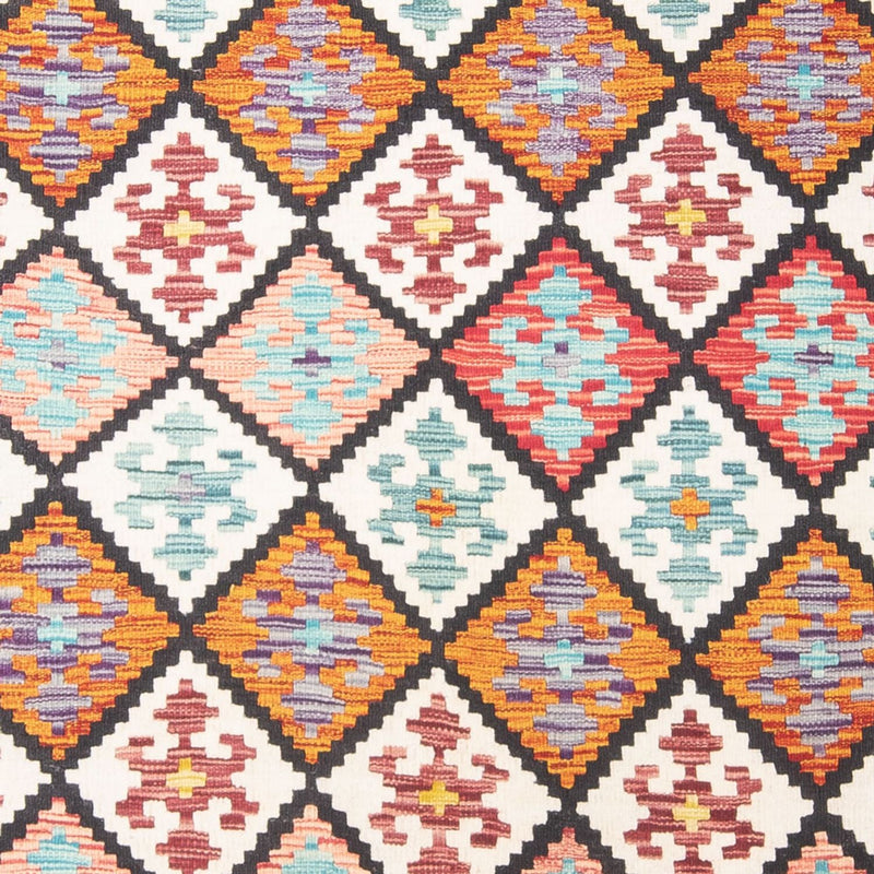 Alfombra Kelim - Splash - 239 x 200 cm - multicolor