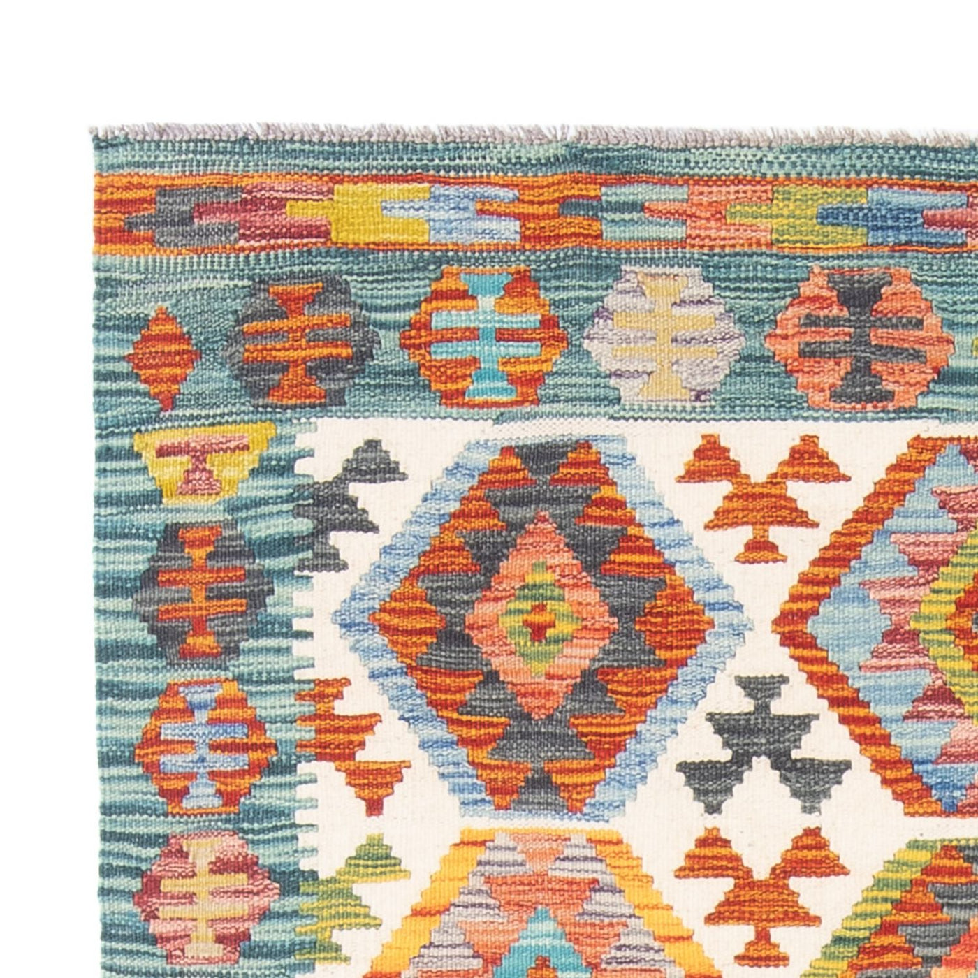 Kilim Maimana Alfombra 182x126cm - Alfombra de lana