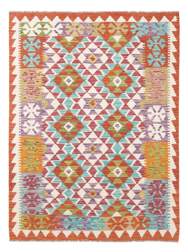 Alfombra Kelim - Splash - 166 x 119 cm - multicolor