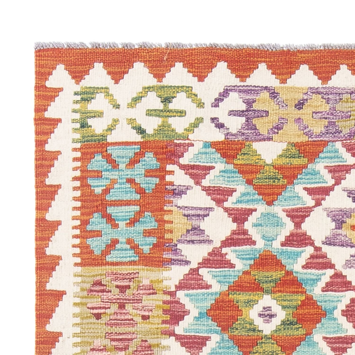 Alfombra Kelim - Splash - 166 x 119 cm - multicolor