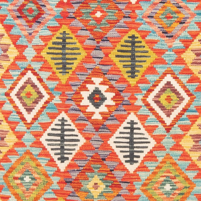 Alfombra Kelim - Splash - 190 x 123 cm - multicolor