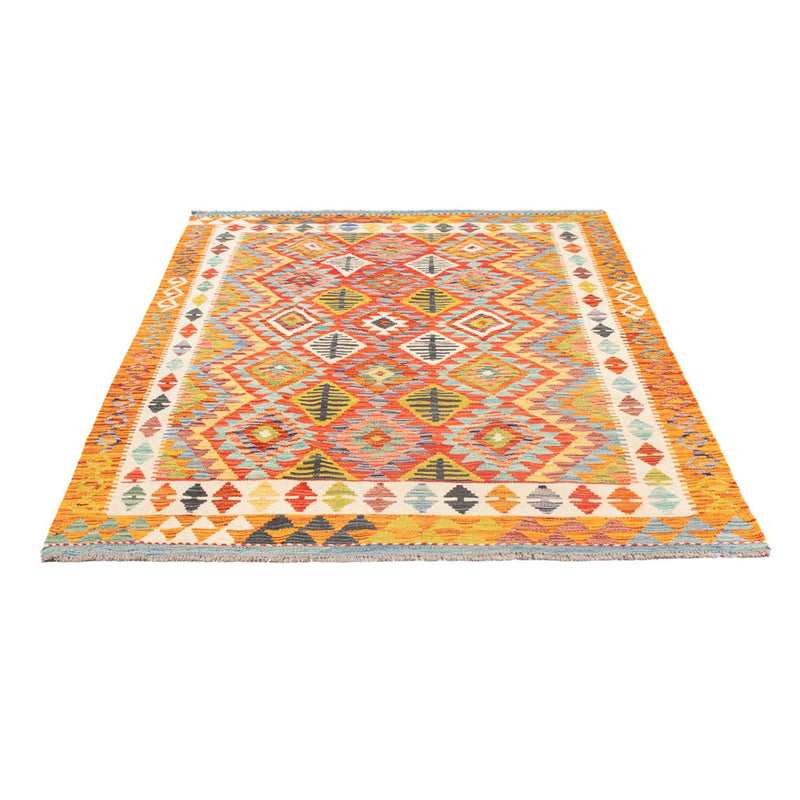 Alfombra Kelim - Splash - 190 x 123 cm - multicolor