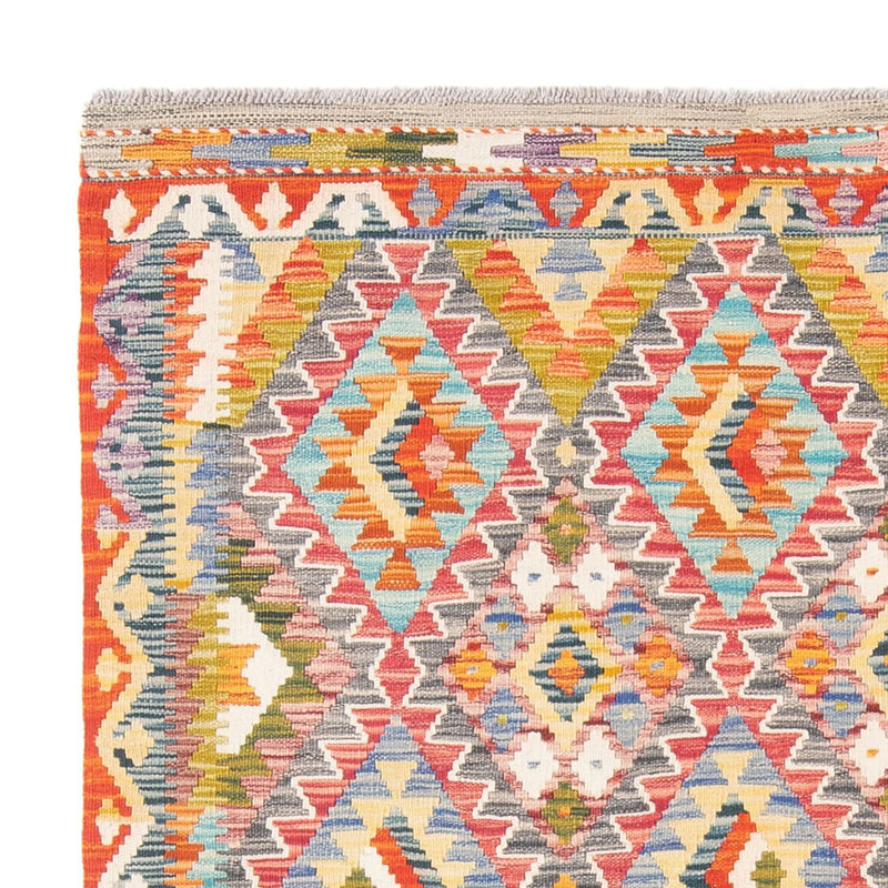 Alfombra Kelim - Splash - 197 x 162 cm - multicolor