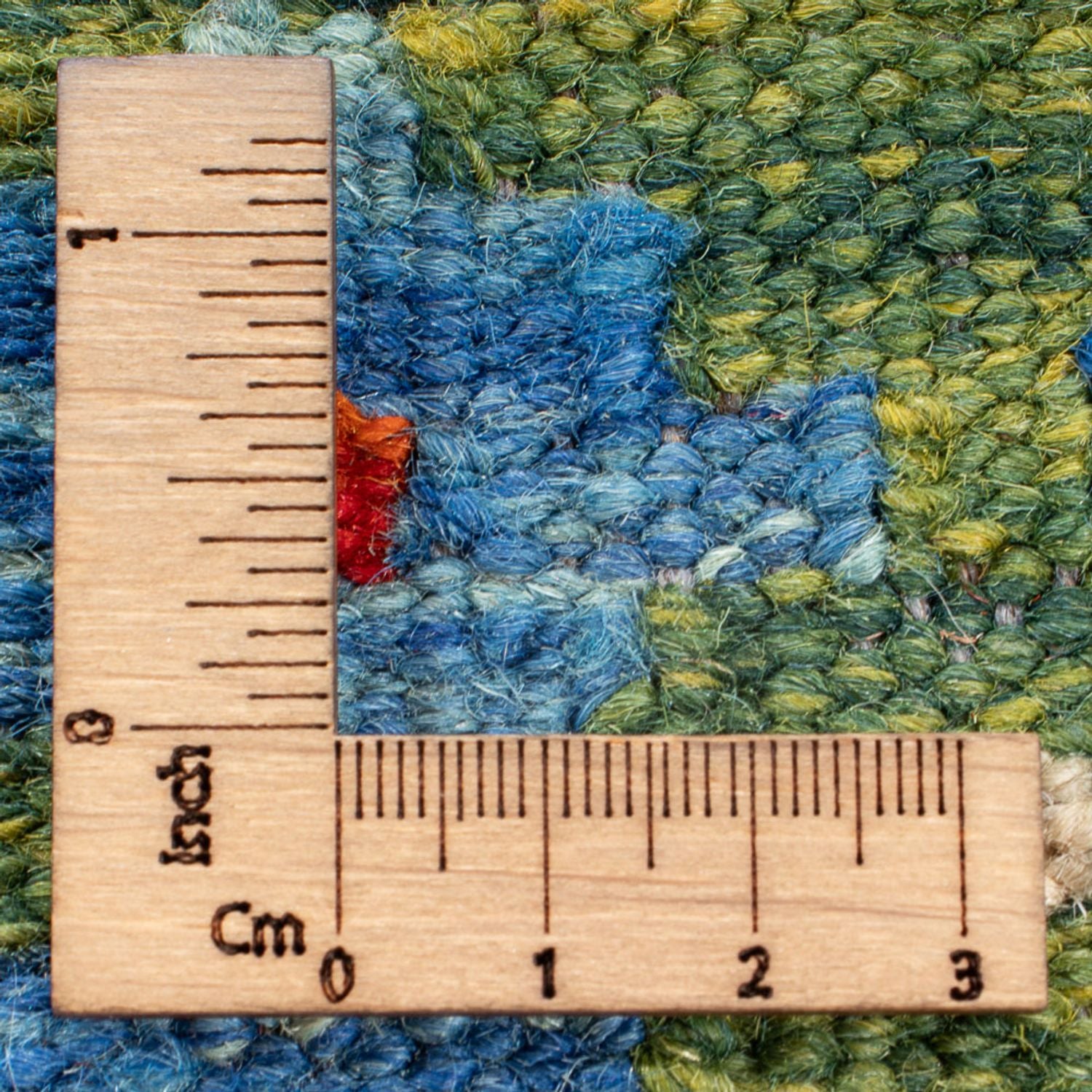 Alfombra Kelim - Splash - 196 x 152 cm - multicolor