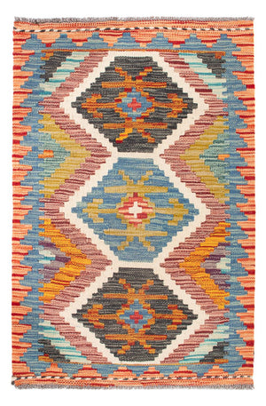 Alfombra Kelim - Splash - 92 x 63 cm - multicolor