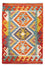Alfombra Kelim - Splash - 91 x 62 cm - multicolor