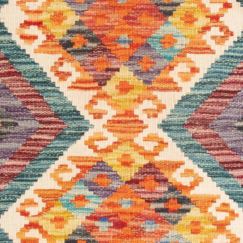 Alfombra Kelim - Splash - 85 x 62 cm - multicolor