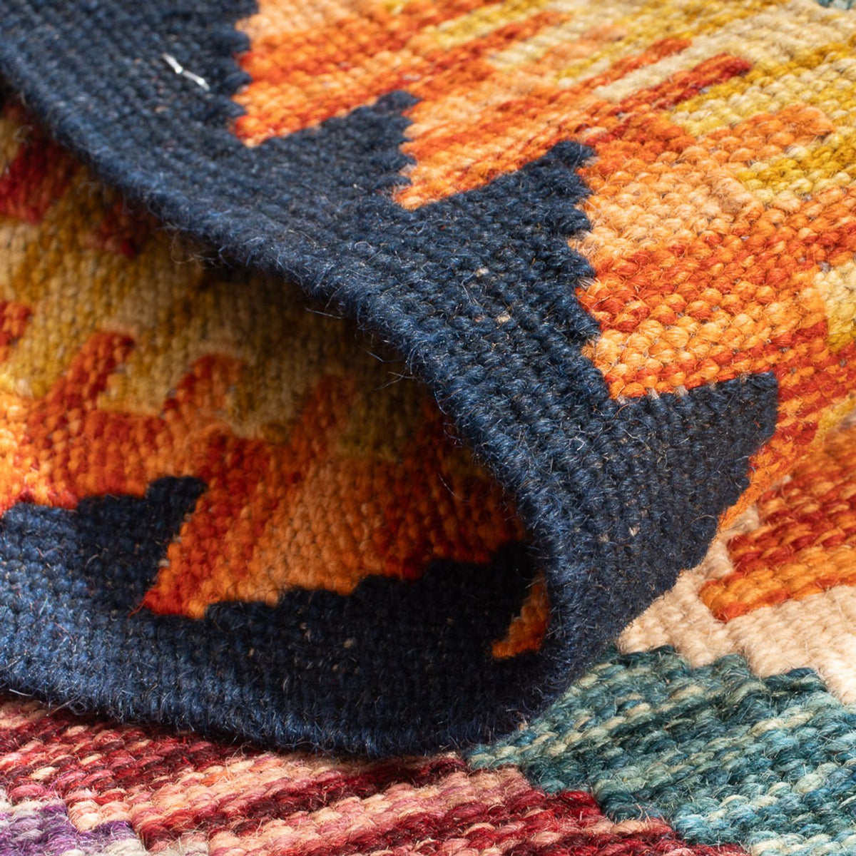 Alfombra Kelim - Splash - 85 x 62 cm - multicolor