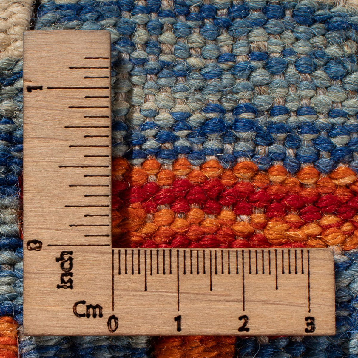 Alfombra Kelim - Splash - 93 x 65 cm - multicolor