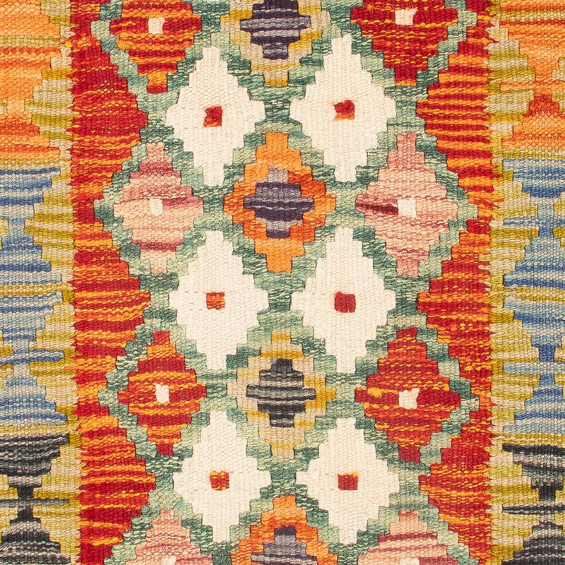 Alfombra Kelim - Splash - 87 x 60 cm - multicolor