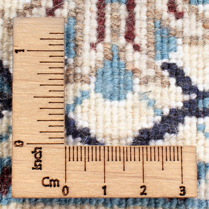 Alfombra persa - Nain - 202 x 144 cm - azul oscuro