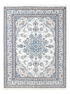 Alfombra persa - Nain - 206 x 144 cm - crema