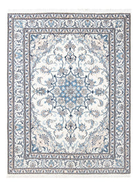 Alfombra persa - Nain - 206 x 144 cm - crema