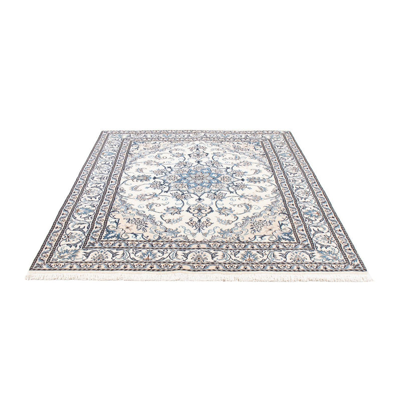 Alfombra persa - Nain - 206 x 144 cm - crema