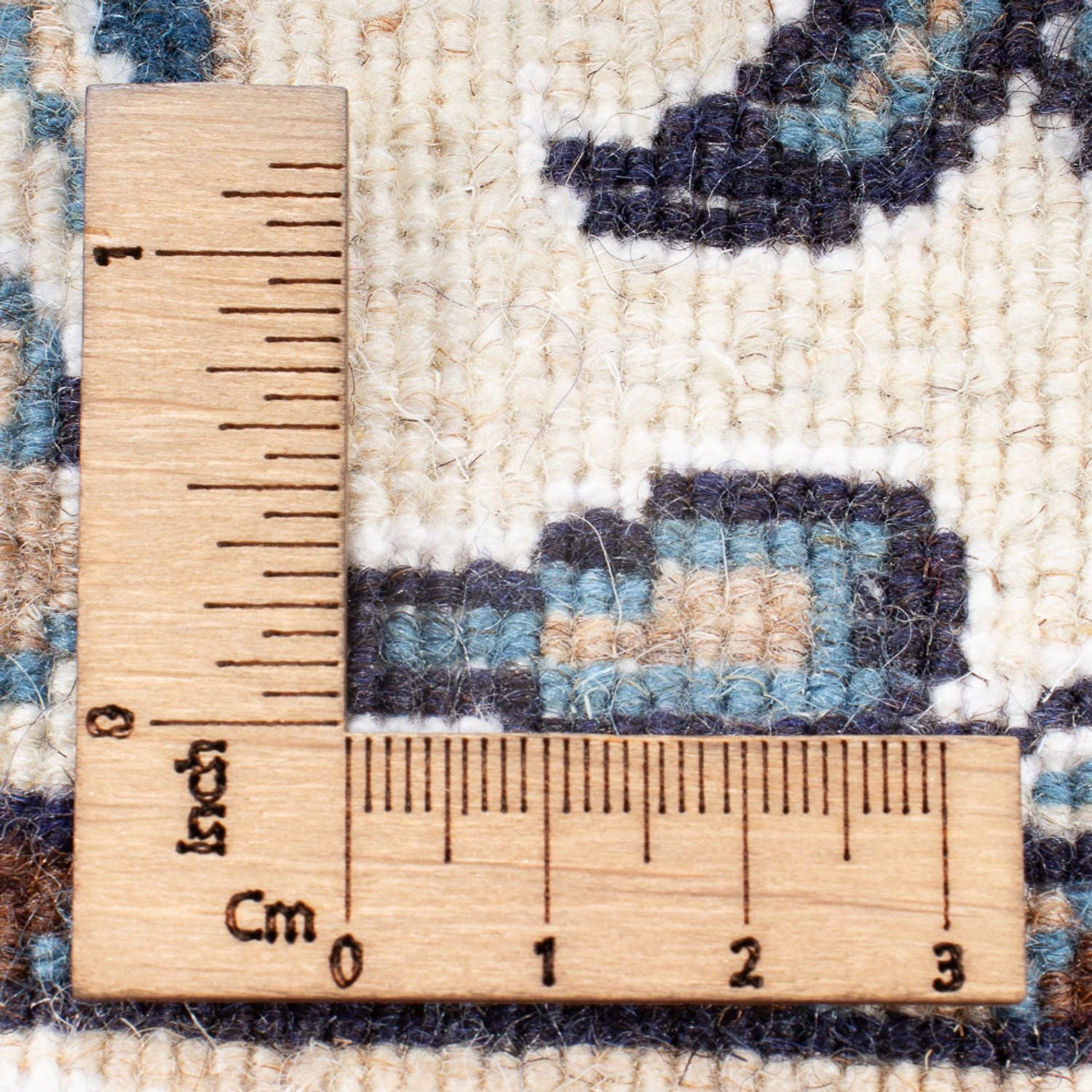Alfombra persa - Nain - 206 x 144 cm - crema