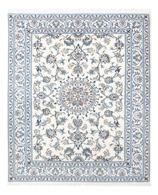 Alfombra persa - Nain - 194 x 147 cm - crema