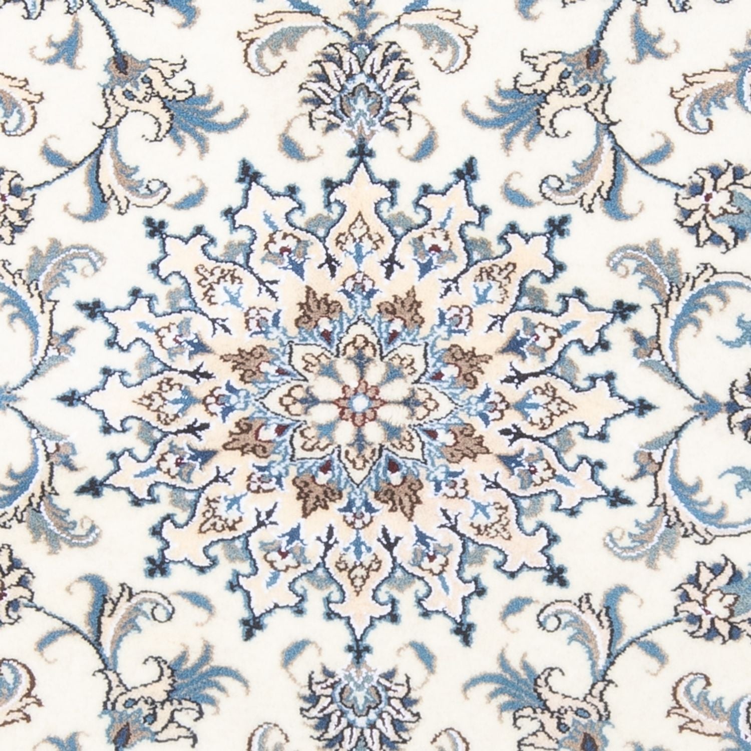 Alfombra persa - Nain - 194 x 147 cm - crema