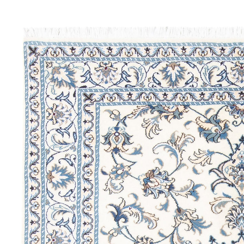 Alfombra persa - Nain - 194 x 147 cm - crema