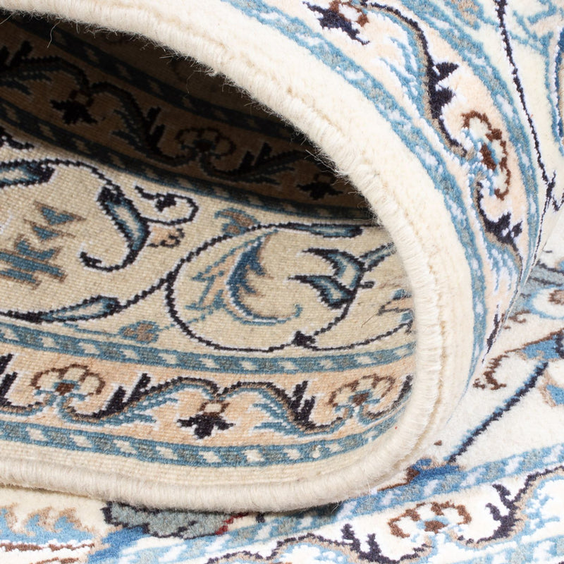 Alfombra persa - Nain - 194 x 147 cm - crema