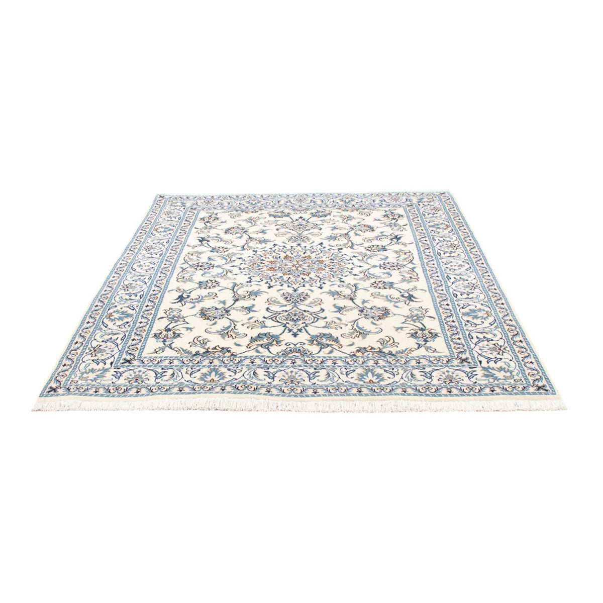 Alfombra persa - Nain - 194 x 147 cm - crema