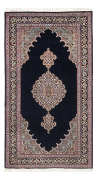 Alfombra Persa - Tabriz - Real - 142 x 75 cm - azul oscuro